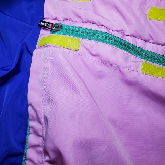 Teddy Fresh Rip N Dip Pastel Hooded Pullover Windbreaker Jacket Mens Medium - Picture 12 of 15